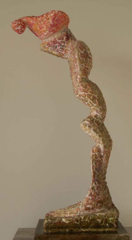 Flexion in colored plaster