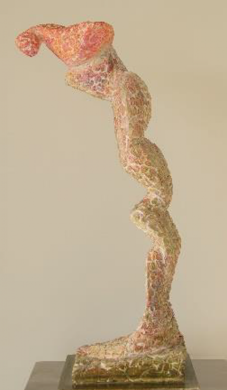 Flexion in colored plaster