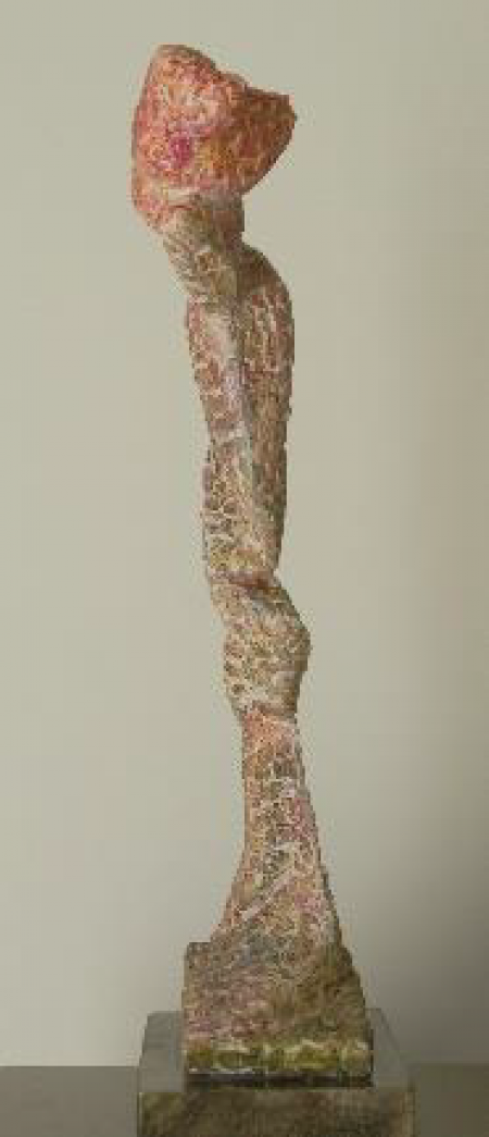 Flexion in colored plaster